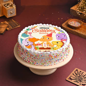 Dinosaur Party Birthday Cake