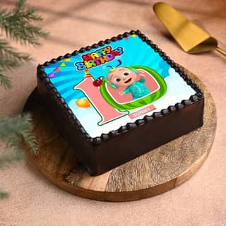 Cocomelon Theme Birthday Cake Cocomelon Theme Birthday Cake