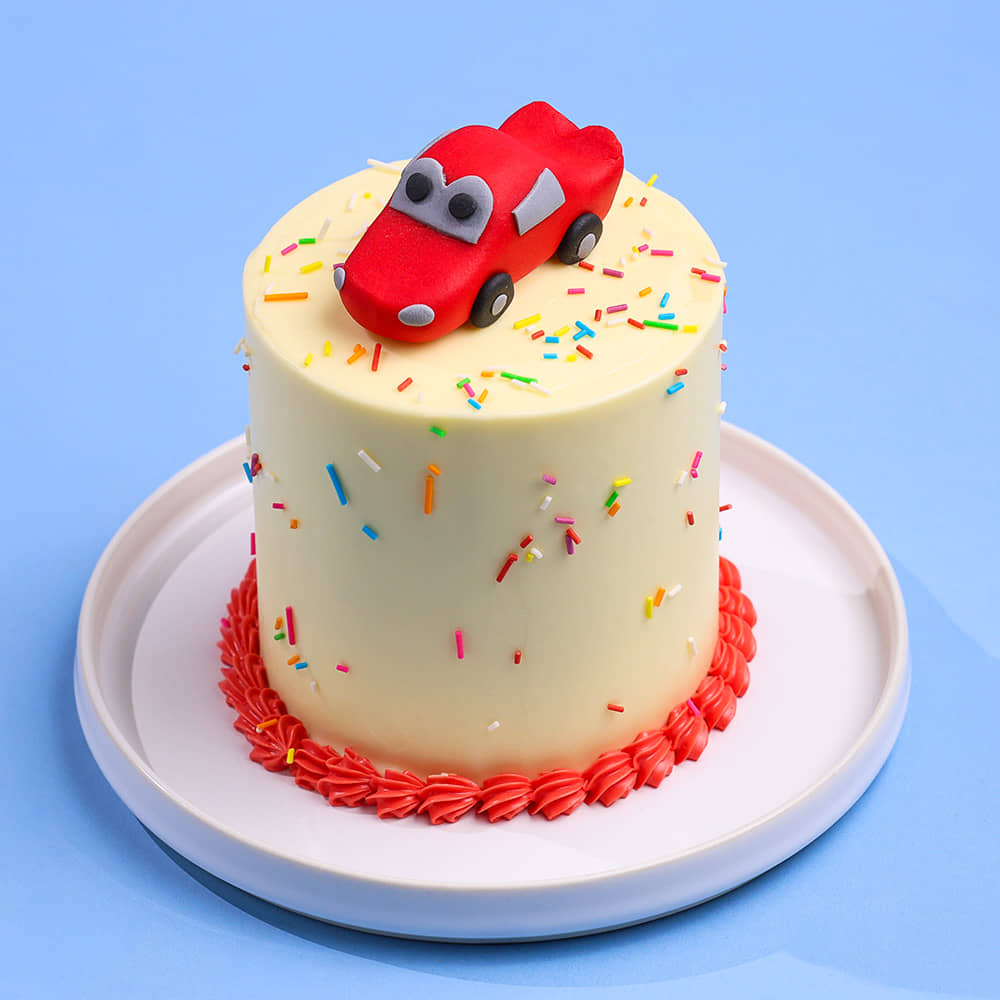 Funfetti Car Cake