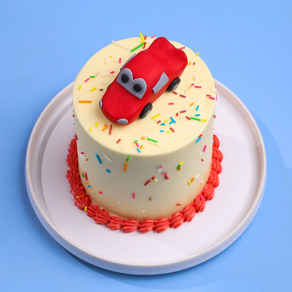 Funfetti Car Cake