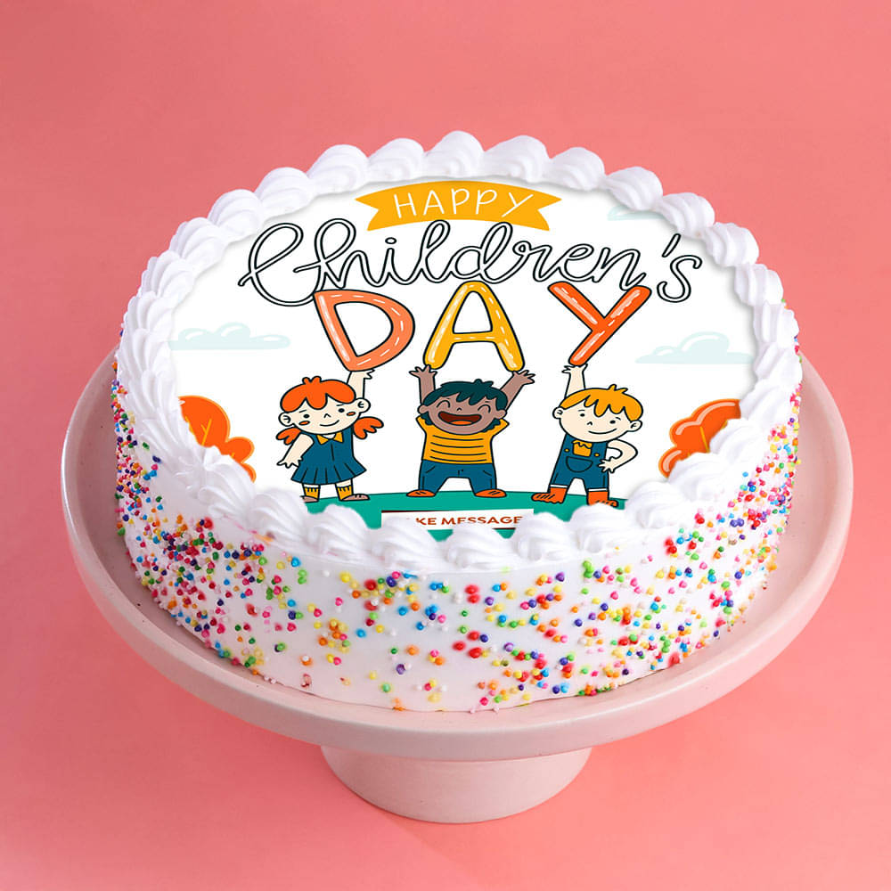 Funfetti Childrens Day Cake