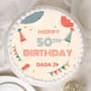 Funfetti Fiftieth Birthday Cake