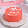 Special Strawberry Womens Day Cake