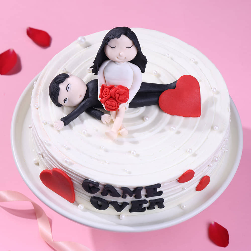 Game Over Party Cake