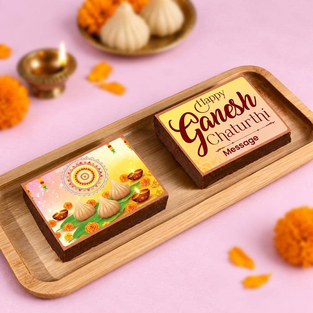Ganesh Chaturthi Choco Walnut Brownies Ganesh Chaturthi Choco Walnut Brownies