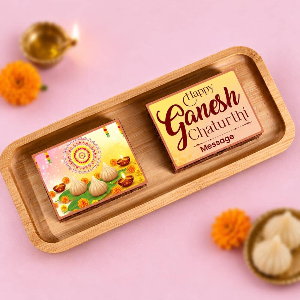 Ganesh Chaturthi Choco Walnut Brownies