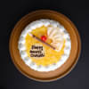 Ganpati Bappa Pineapple Cake