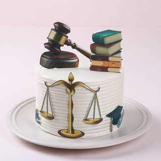 Gavel N Scales Law Theme Cake Gavel N Scales Law Theme Cake