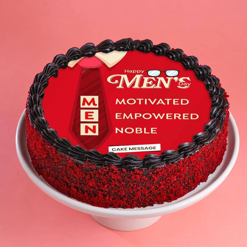 Gentleman Style Mens Day Cake Gentleman Style Mens Day Cake