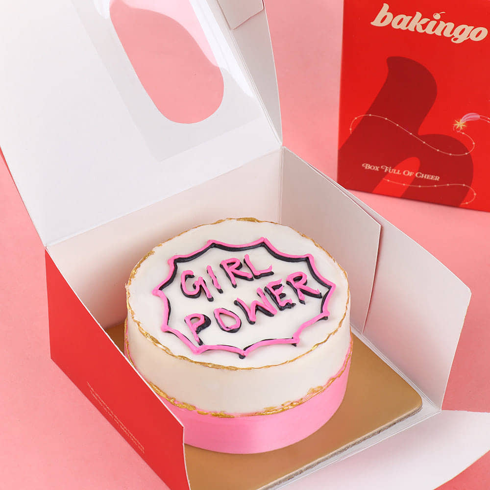 Girl Power Bento Cake