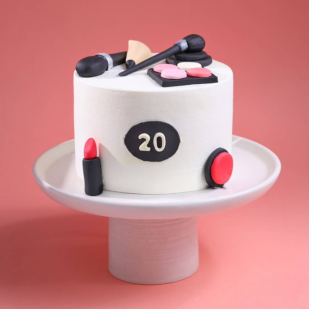 Glam Goddess Makeup Cake