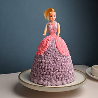 Barbie Cream Cake