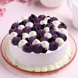 Glaze Drop Blueberry Cake