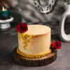 Golden Charm Wedding Cake