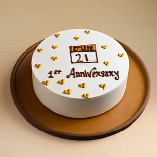 Golden Hearts Anniversary Cake Golden Hearts Anniversary Cake