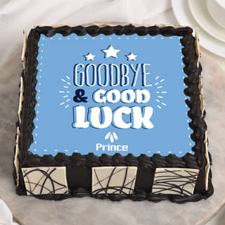 Good Luck Farewell Cake