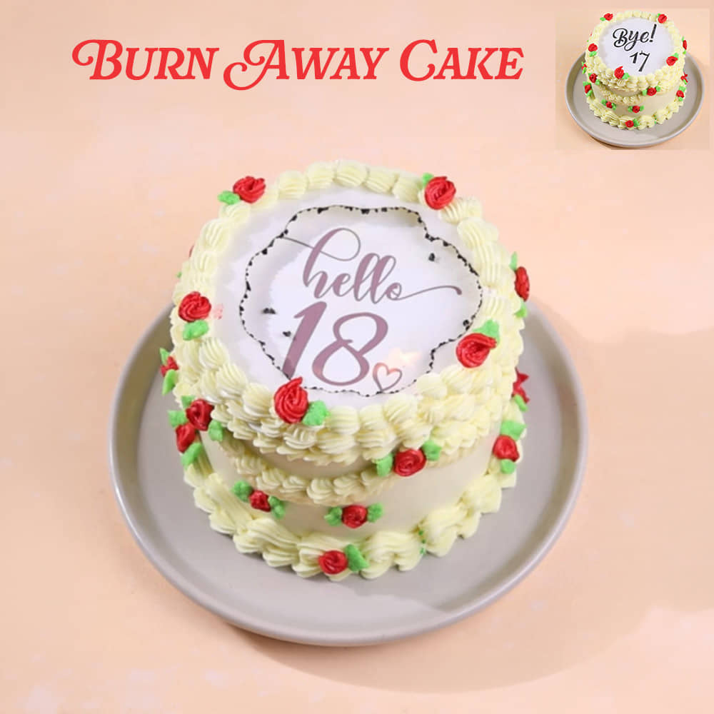 Goodbye Seventeen Fire Cake Goodbye Seventeen Fire Cake