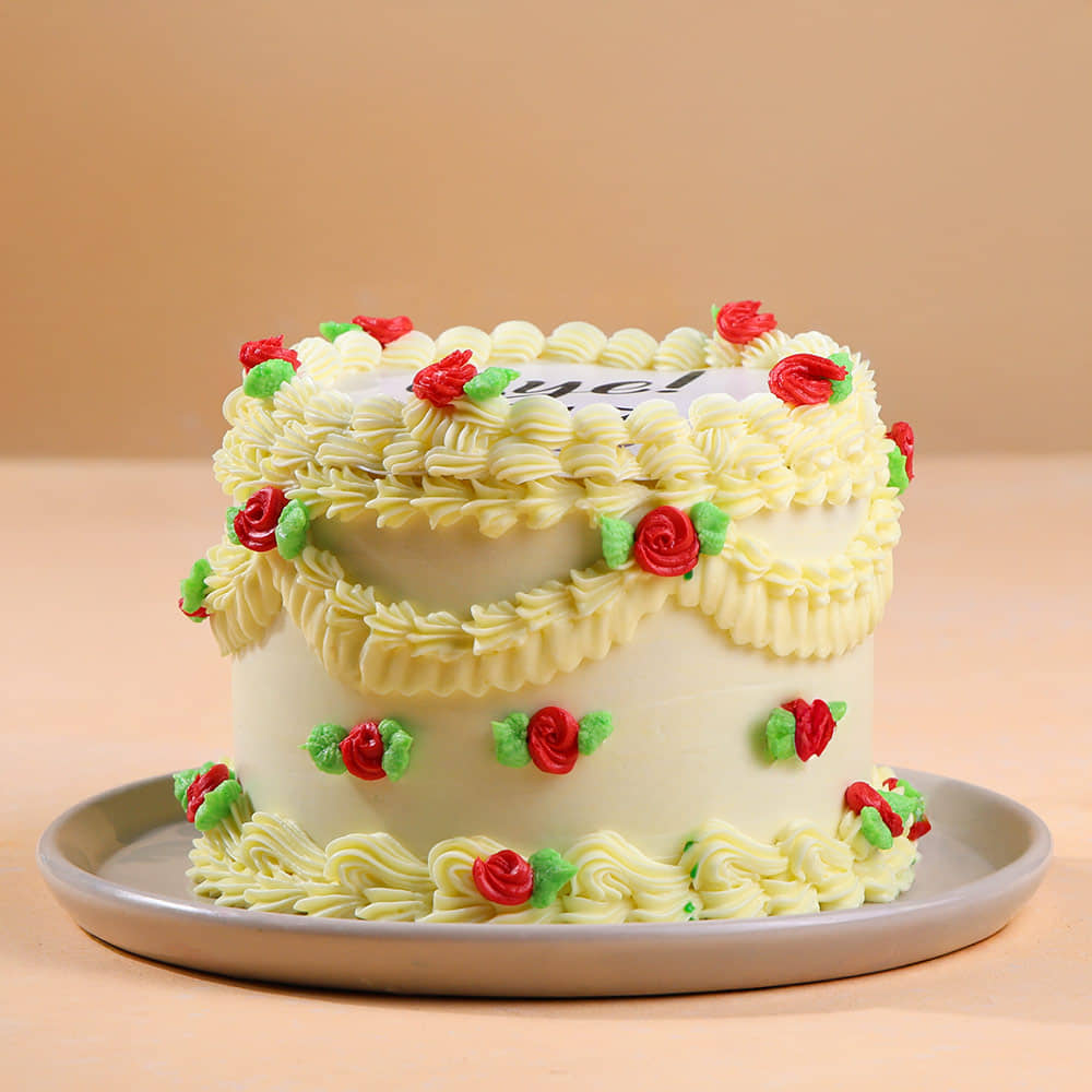 Goodbye Seventeen Fire Cake