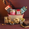 Top View of Premium Sweets N Cookies Gift Hamper