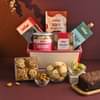 Top View of Premium Sweets N Cookies Gift Hamper