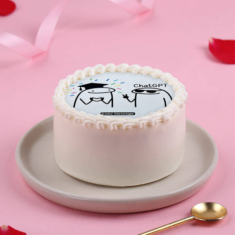 GPT Pass Graduation Cake