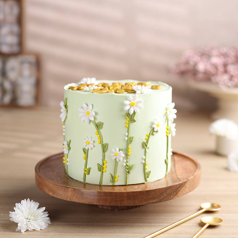 Graceful Blossoms Womens Day Cake