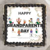 Grandparents In Action Photo Cake