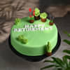 Green Garden Retirement Cake