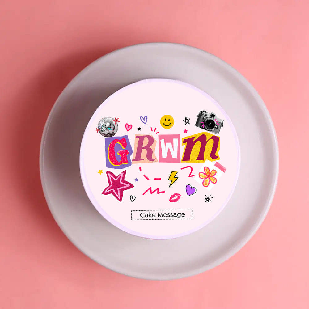 GRWM Pop Art Cake