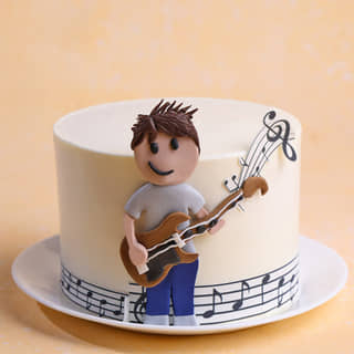 Order Guitar Groove Cake Online Order Guitar Groove Cake Online