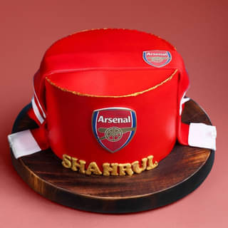Gunners Glory Football Cake