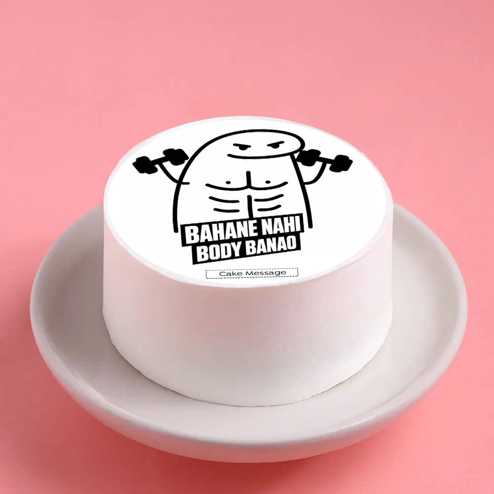 Gym Rat Bento Cake
