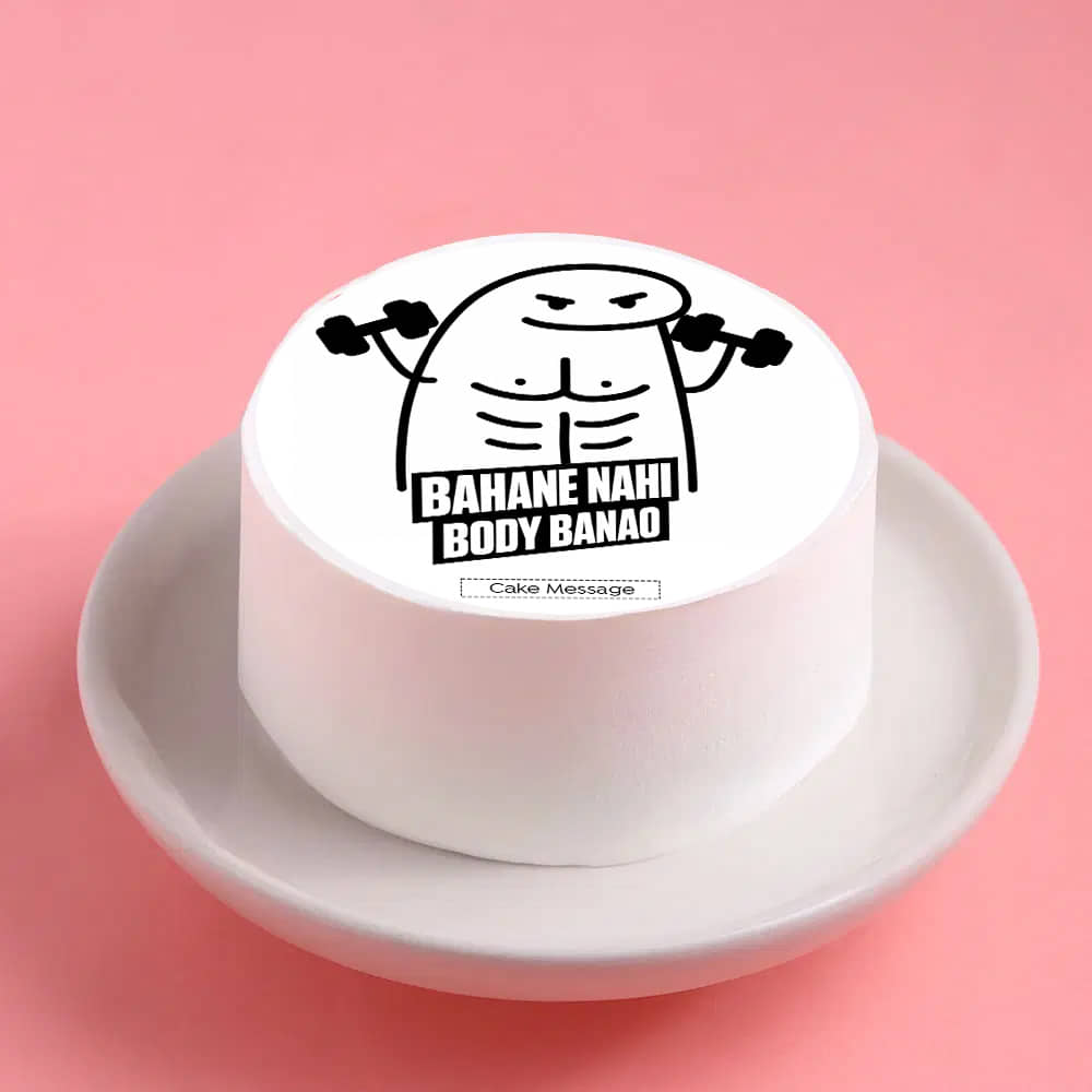 Gym Rat Bento Cake