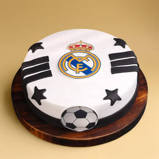 Hala Madrid Fan Cake