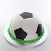 Order Half Football Fondant Cake Online