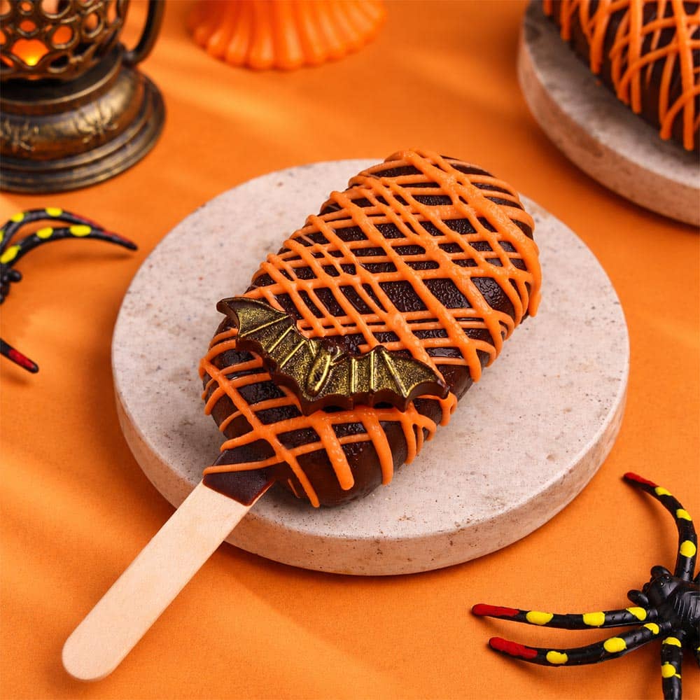 Halloween Dark Choco Popsicle Halloween Dark Choco Popsicle