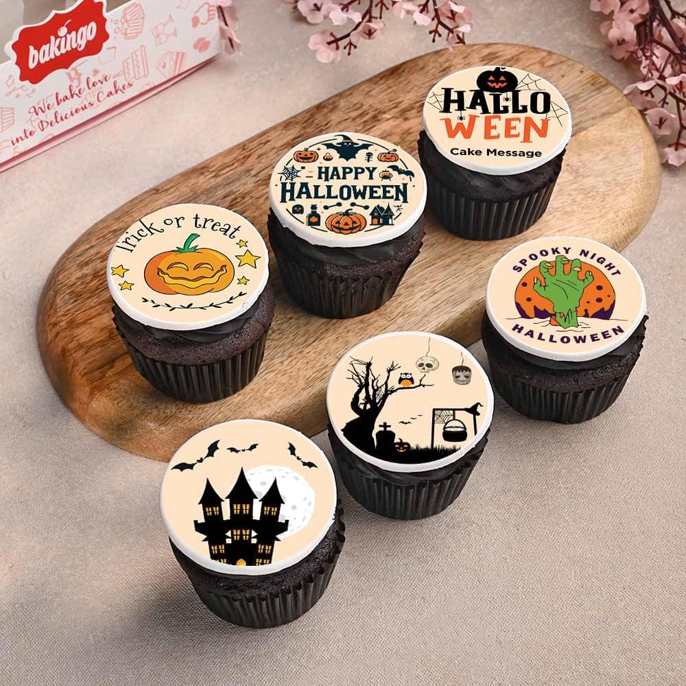 Halloween Spooky Six Cupcake Set