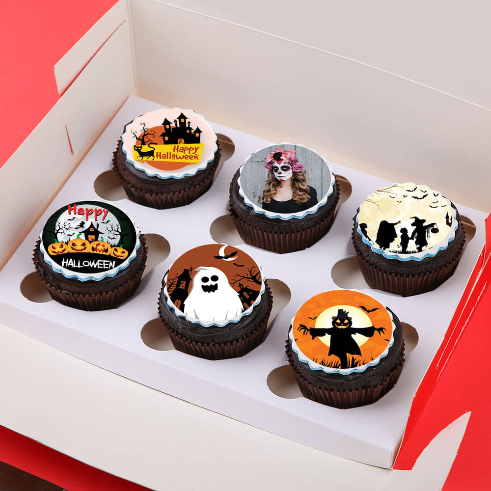 Halloween Treat Cup Cakes