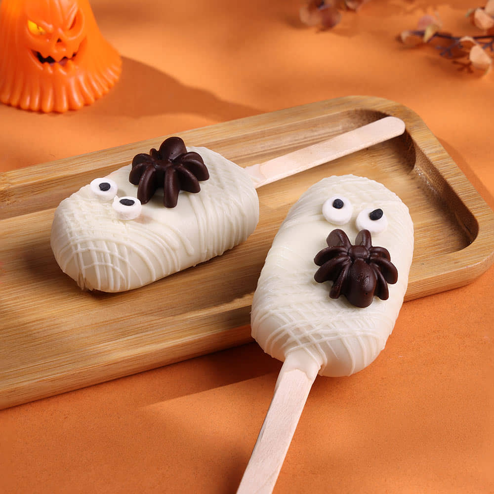 Halloween White Choco Popsicle