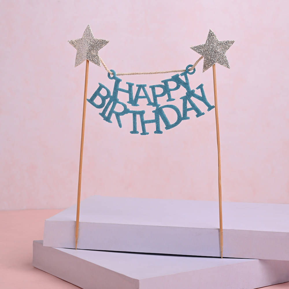 Happy B'Day Cake Topper