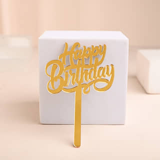 Happy Birthday Cake Topper