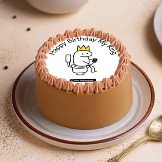 Happy Birthday King Bento Cake