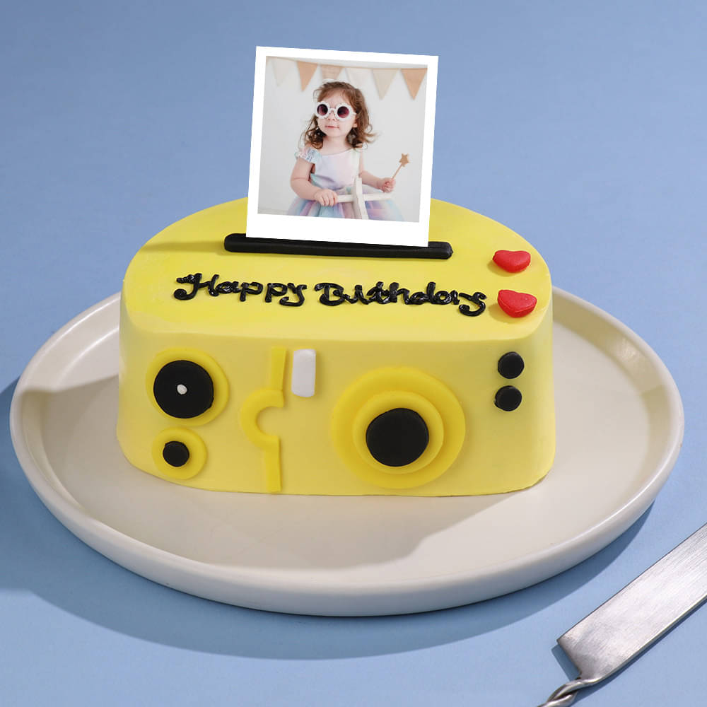 Happy Birthday Polaroid Cake Happy Birthday Polaroid Cake