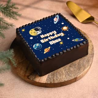 Space Theme Cake