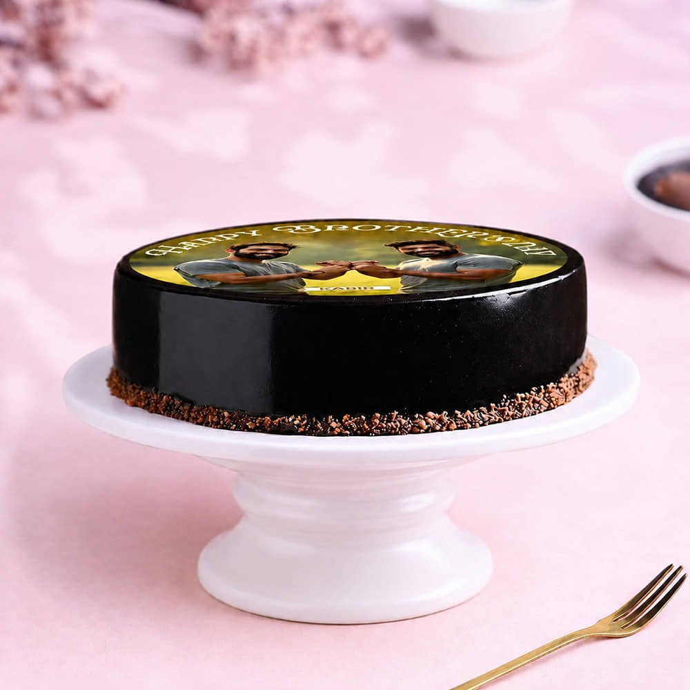 Happy Brothers Day Photo Cake