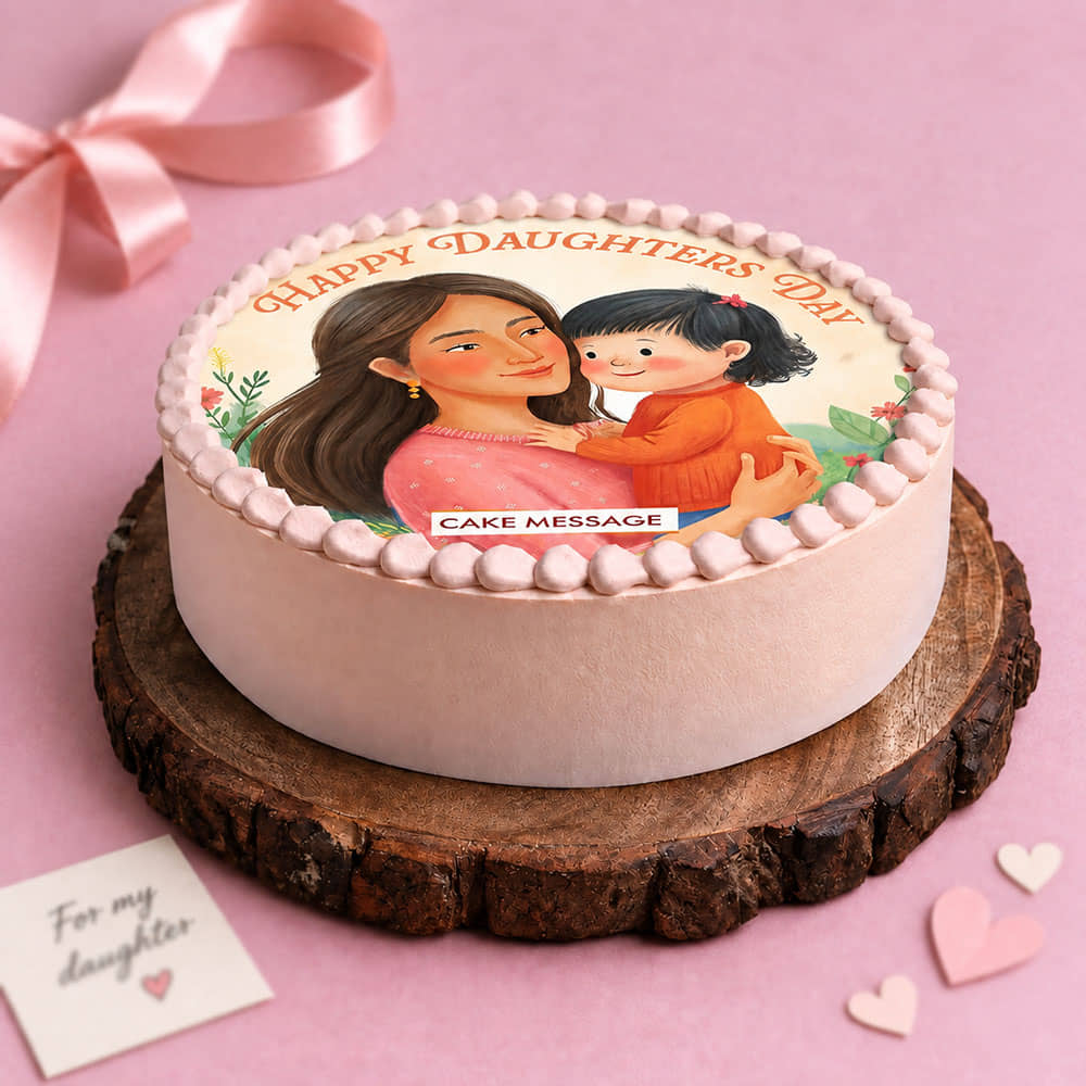 Happy Daughters Day Cake