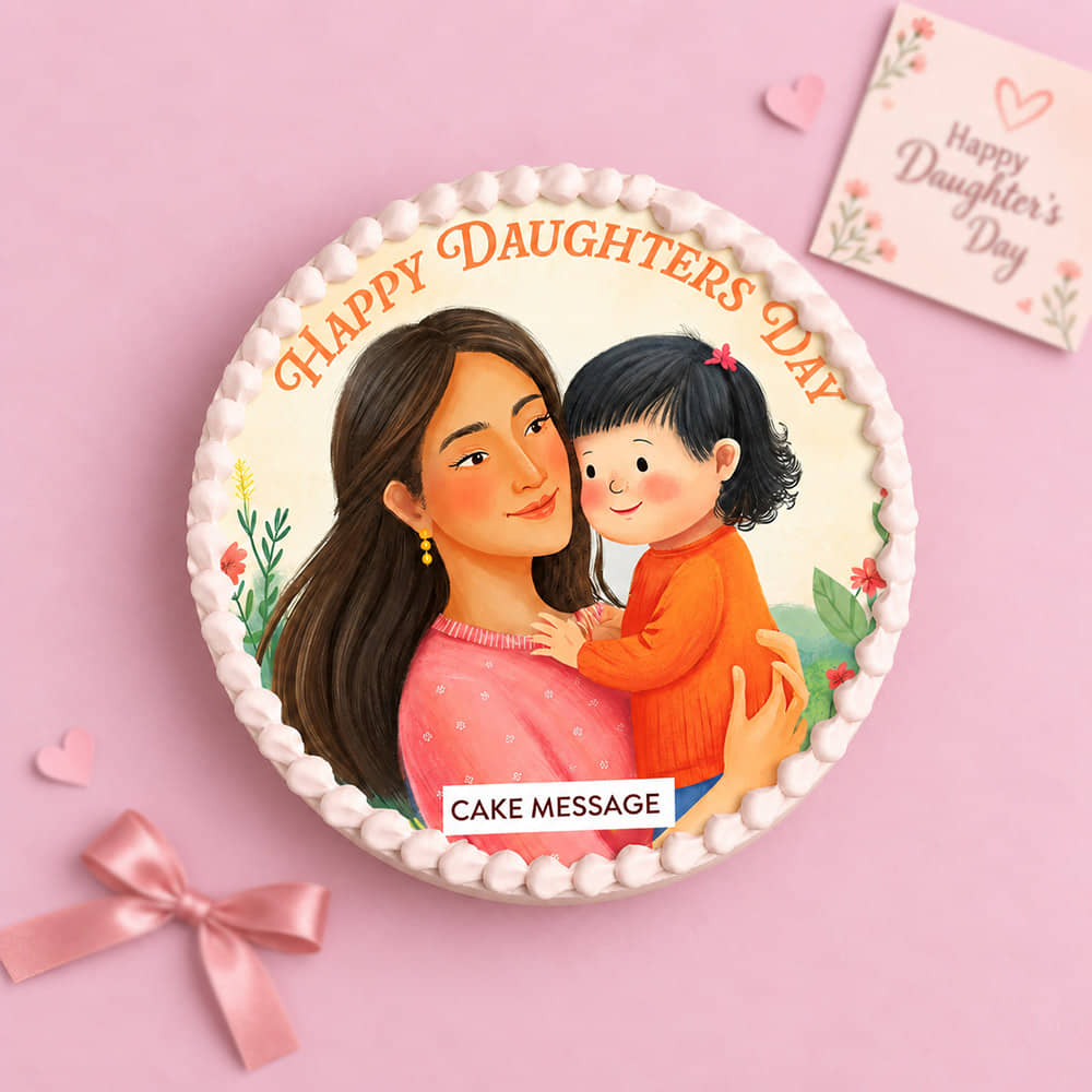 Happy Daughters Day Cake