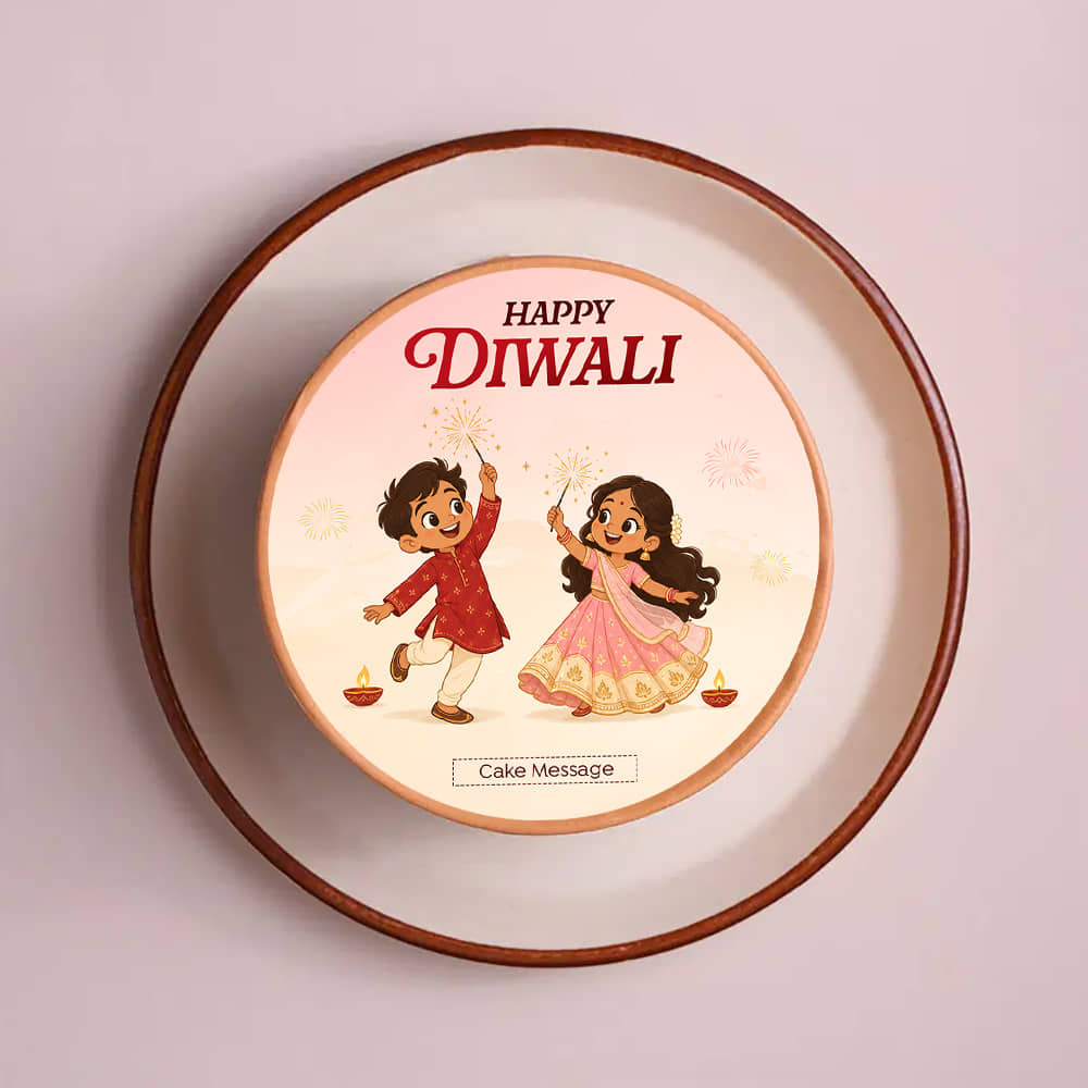Happy Diwali Bento Cake