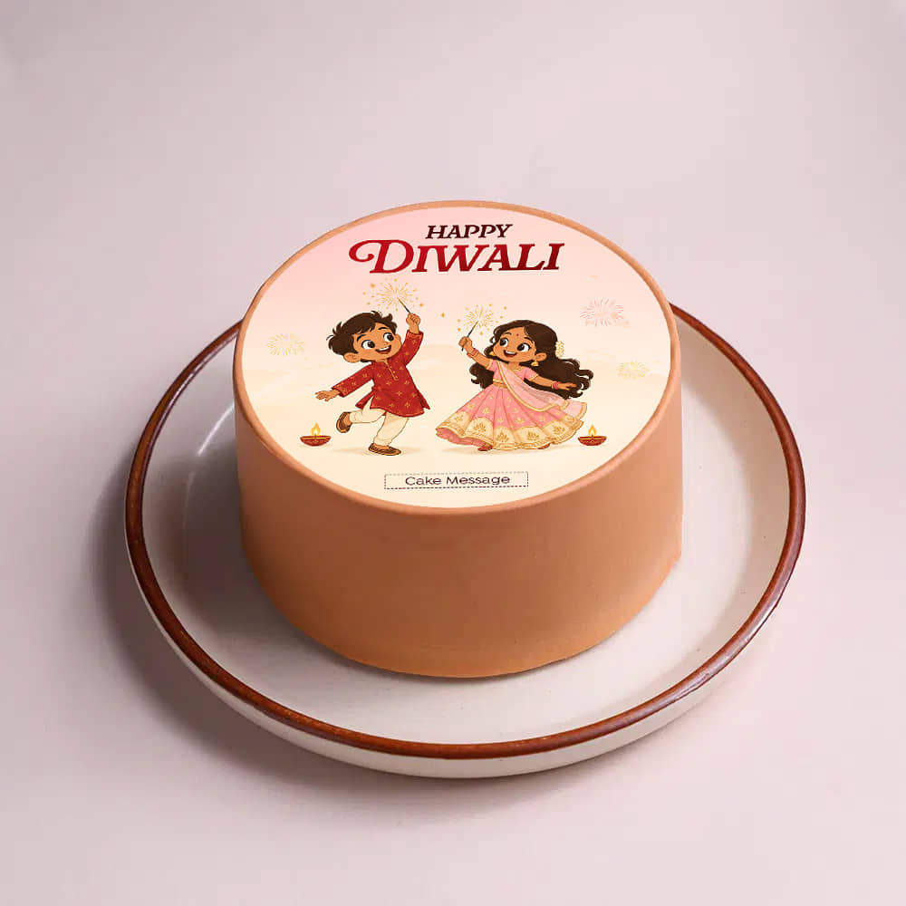 Happy Diwali Bento Cake
