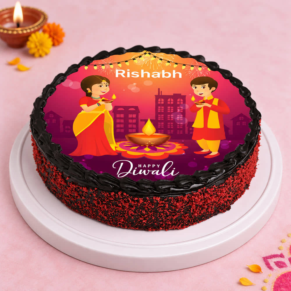 Happy Diwali Cake